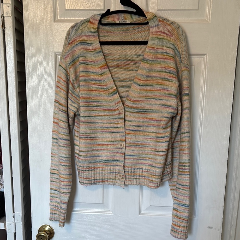 Multicolor Striped Women's Sweater